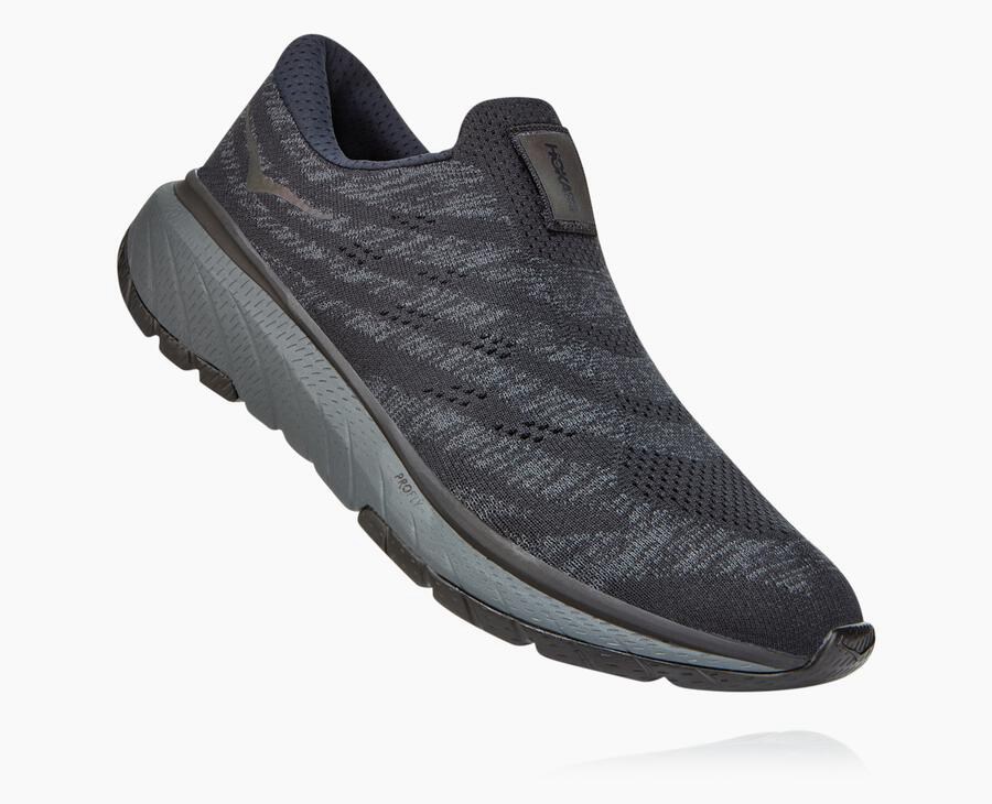 Hoka One One Tenisky Panske Čierne - Cavu 3 Slip - 07281-GDBA